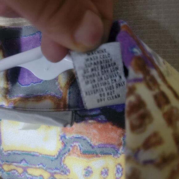 Chico's Colorful Jacket Women's Size 2 Travel Lover Vacation Wear Fun Colorful - Picture 8 of 15